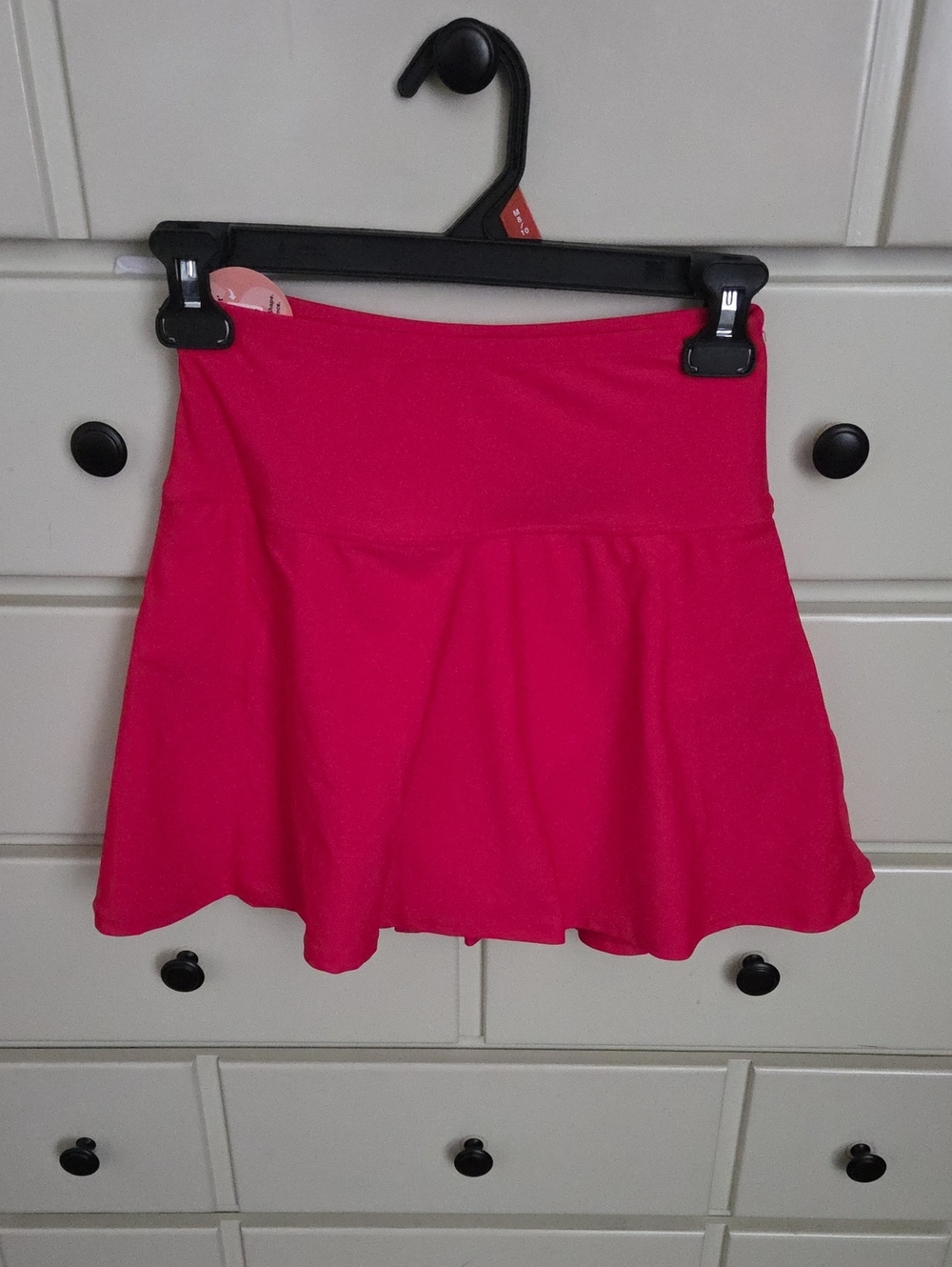 Shapermint Full Coverage Hot Pink Swim Skirt